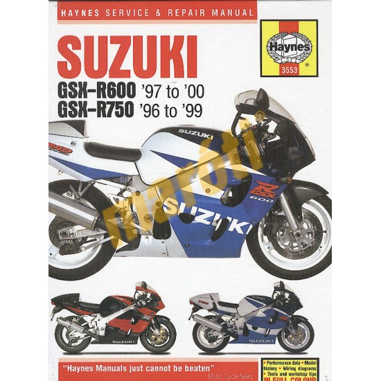 Suzuki GSX-R600 & 750 (1996 - 00)