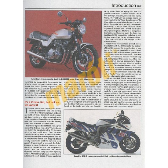 Suzuki GSX-R600 & 750 (1996 - 00)