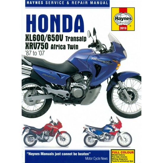 Honda XL600/650V Transalp & XRV750 Africa Twin (1987 - 2007)