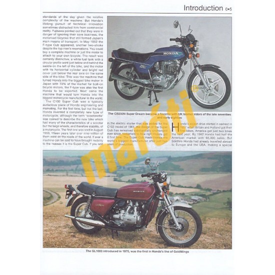Honda XL600/650V Transalp & XRV750 Africa Twin (1987 - 2007)