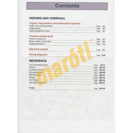 Suzuki GSX-R600/750 (04 - 05) & GSX-R1000 (03 - 06)