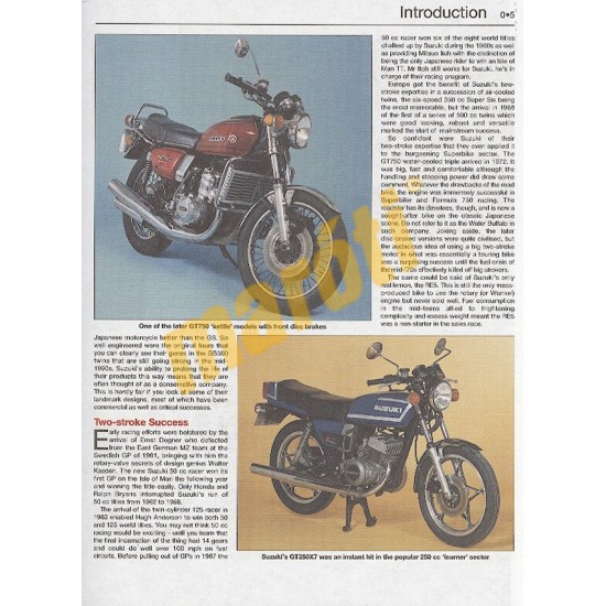 Suzuki GSX-R600/750 (04 - 05) & GSX-R1000 (03 - 06)