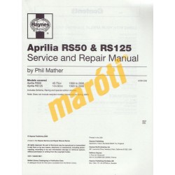 Aprilia RS50 (1999 - 2006) & RS125 (1993 - 2006)