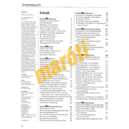 Ford Galaxy/ S-Max 2006-tól (Javítási kézikönyv)