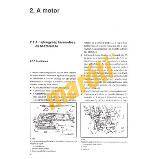 Peugeot 205 Dízel 1983-tól (Szerviz)