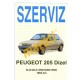Peugeot 205 Dízel 1983-tól (Szerviz) Peugeot 205 Dízel 1983-tól (Szerviz)