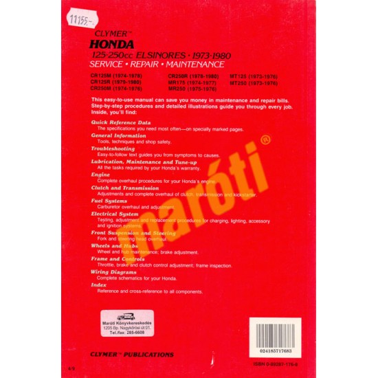 Honda 125-250cc Elsinores (1973-1980)