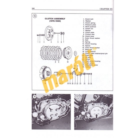 Yamaha YZ50-80 Monoshock (1978-1990)