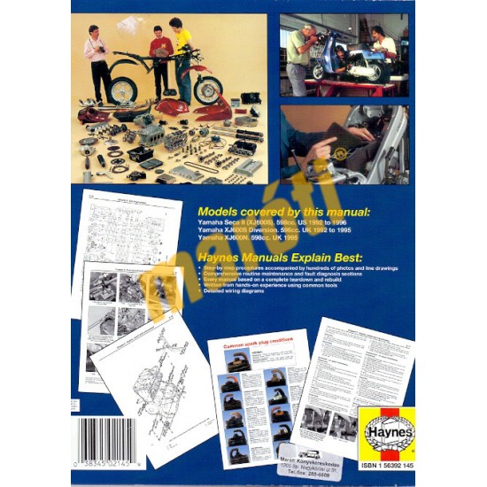 Yamaha XJ600S (Seca II, Diversion) & XJ600N Fours 1992 - 1996