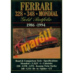 Ferrari 328 & 348, Mondial (1986-1994) Gold Portfolio