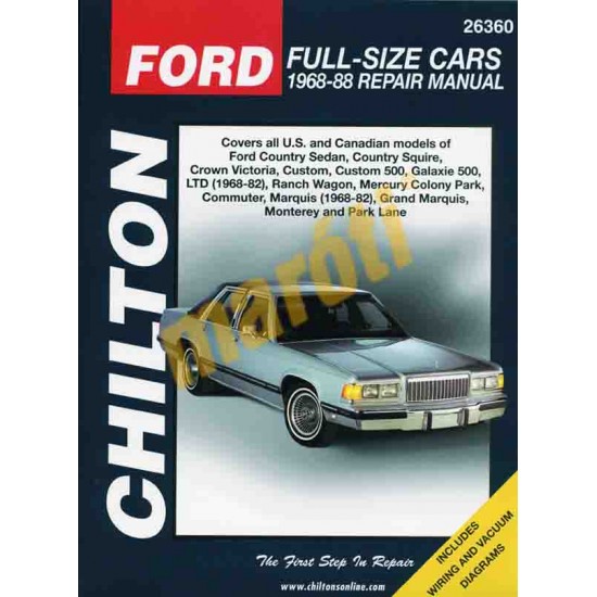 Ford Full-Size Cars (1968-1988) Ford Full-Size Cars (1968-1988)