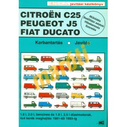 Citroen C25, Peugeot J5, Fiat Ducato (Javítási kézikönyv)