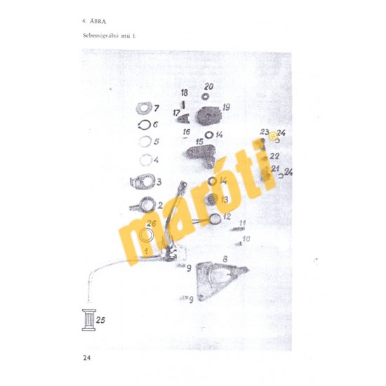 Balkán MPM 50 - Alkatrészkatalógus