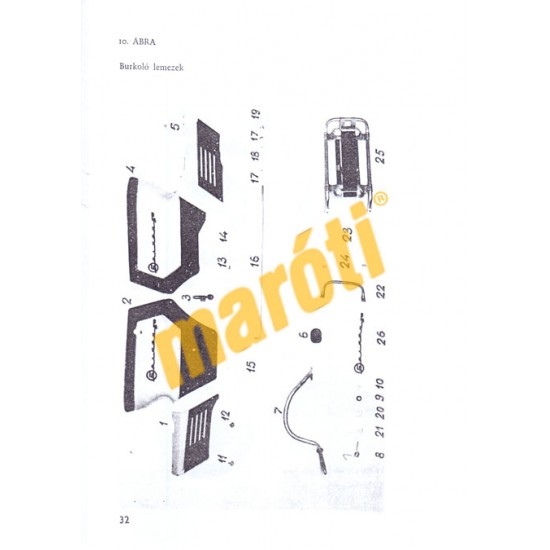 Balkán MPM 50 - Alkatrészkatalógus