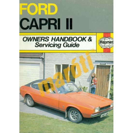 Ford Capri II Owners handbook