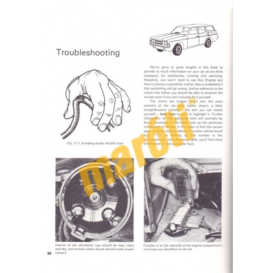 Ford Cortina Mk3 & Mk4 Owners handbook