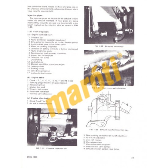 BMW 1800 Owners Workshop Manual