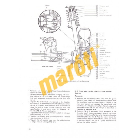 BMW 1800 Owners Workshop Manual