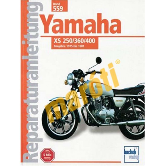 Yamaha XS 250 / 360 / 400 1975-től 1981-ig (Javítási kézikönyv)