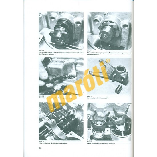 Yamaha XS 250 / 360 / 400 1975-től 1981-ig (Javítási kézikönyv)