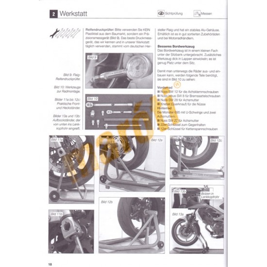 Ducati Monster 2005-től (Javítási kézikönyv)