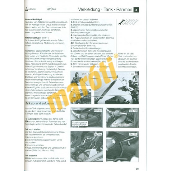 Suzuki SFV 650 Gladius (Javítási kézikönyv)