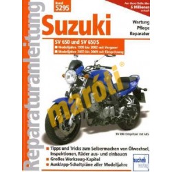 Suzuki SV 650/SV 650 S 1999-2008 (Javítási kézikönyv)