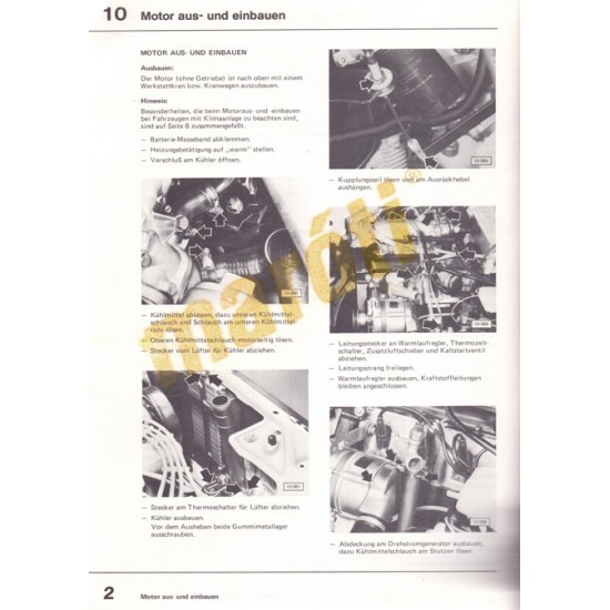 Audi 80 Reparaturleitfaden