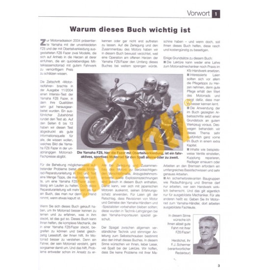 Yamaha FZ6 / FZ6 Fazer (Javítási kézikönyv)