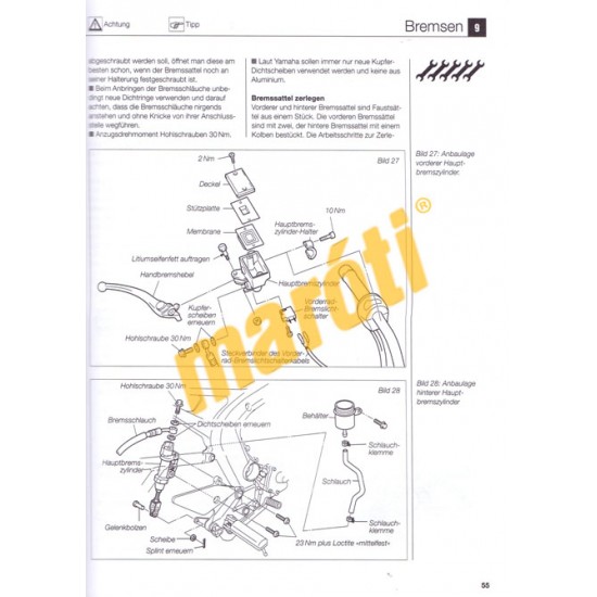 Yamaha FZ6 / FZ6 Fazer (Javítási kézikönyv)