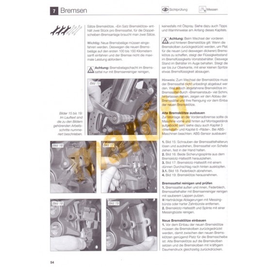 Yamaha FZ 8 und Fazer (Javítási kézikönyv)