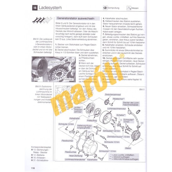 Yamaha - XJ6, XJ6 Diversion, XJ6 Diversion F (Javítási kézikönyv)