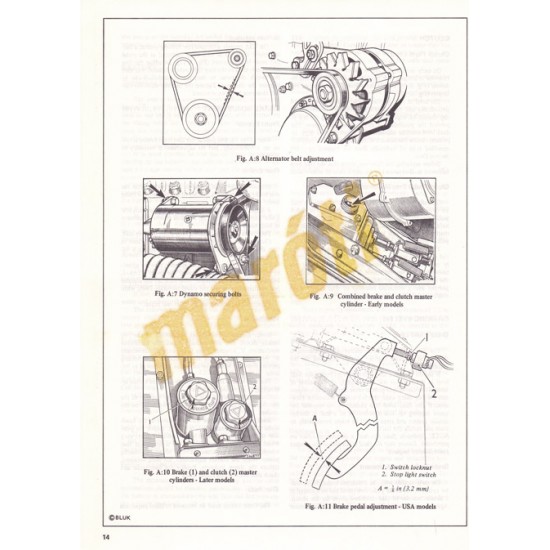 MG Midget 1962-1980 (javítási útmutató)