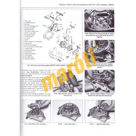 Yamaha XV (Virago) V-Twins (81 - 03)
