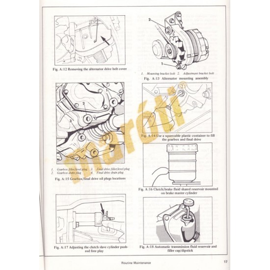 Simca 1100 1967-1978 (javítási útmutató)