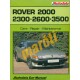 Rover 2000 2300 2600 3500 (javítási kézikönyv) Rover 2000 2300 2600 3500 (javítási kézikönyv)