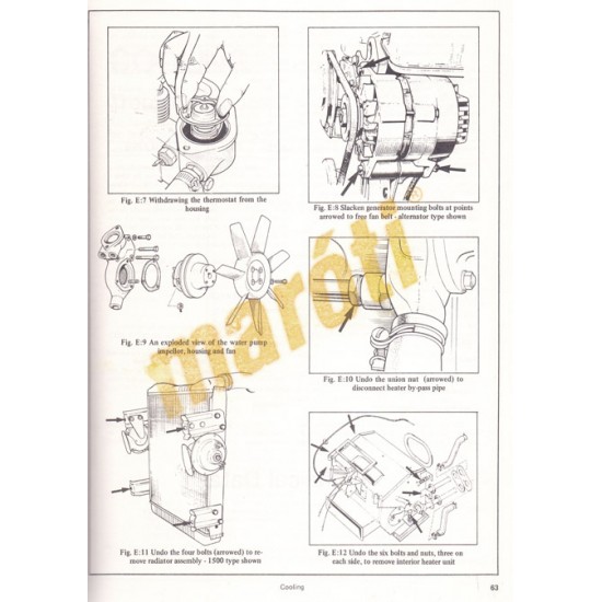 Triumph 1300 1500 1965-1973 (javítási kézikönyv)