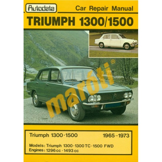 Triumph 1300 1500 1965-1973 (javítási kézikönyv)