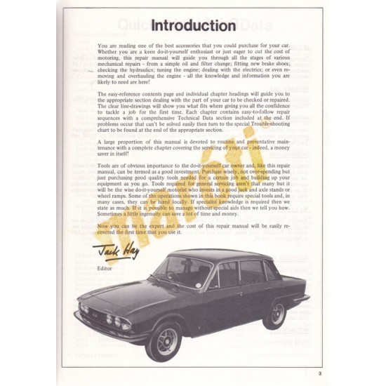 Triumph 2000 2500 1963-1977 (javítási kézikönyv)