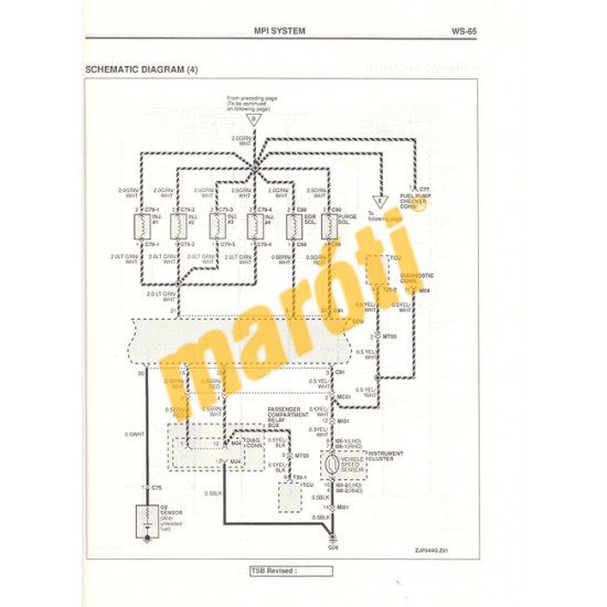 Hyundai Pony Excel 1993 Shop Manual II.
