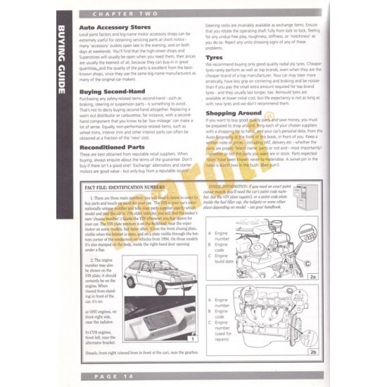 Ford Fiesta Service Guide and Owners Manual 1977-1994 (javítási útmutató)