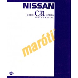 Nissan Model C31 Series Service Manual (javítási útmutató)