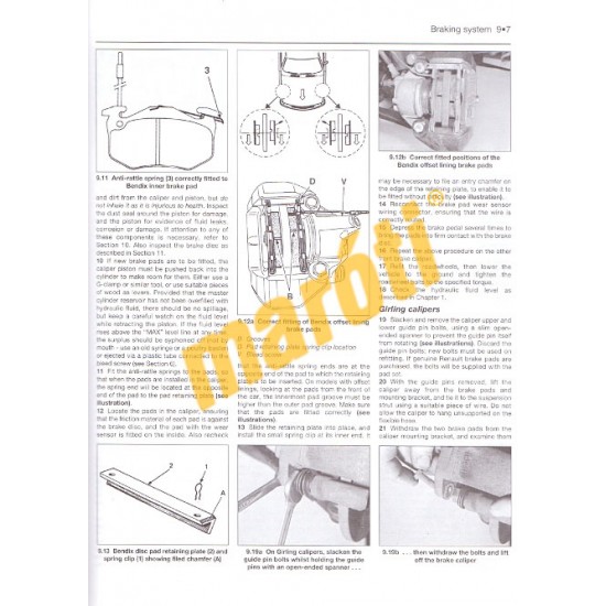 Renault CLIO Diesel (1991-1996) (H to N)