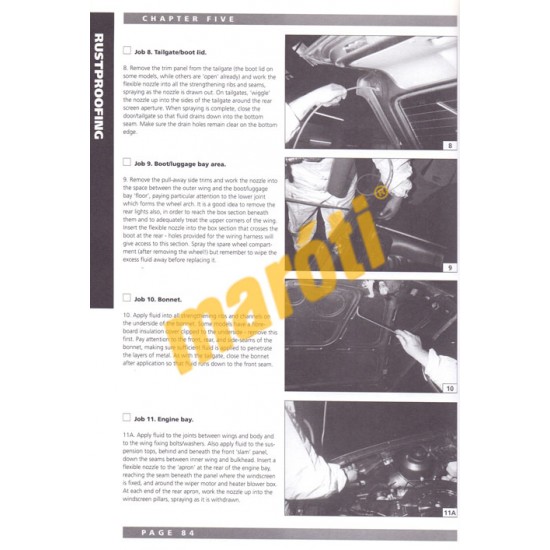 Opel Astra Service Guide and Owners Manual 1980-1995 (javítási útmutató)
