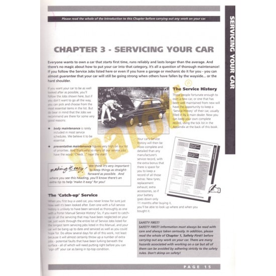 Metro Service Guide and Owners manual 1980-1990 (javítási útmutató)