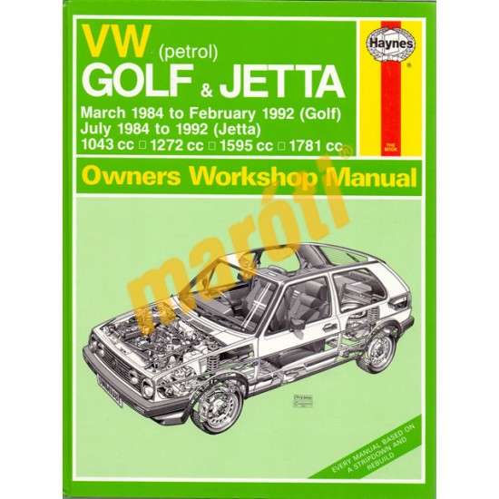 VW Golf & Jetta 1984-1992