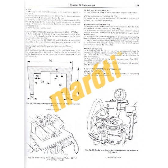 Peugeot 305 (petrol) 1978-1989