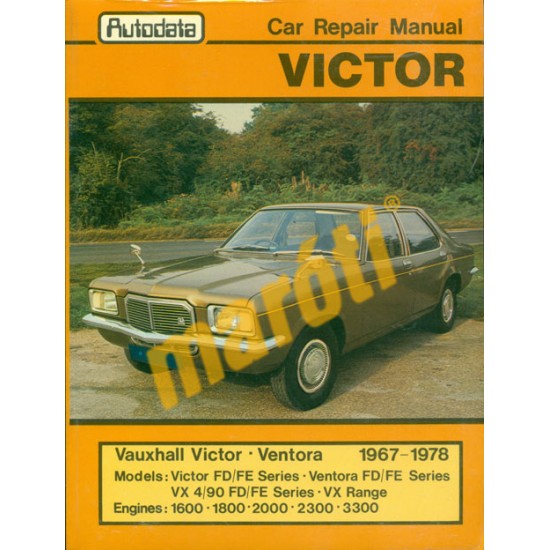 Vauxhall Victor Car Repair Manual