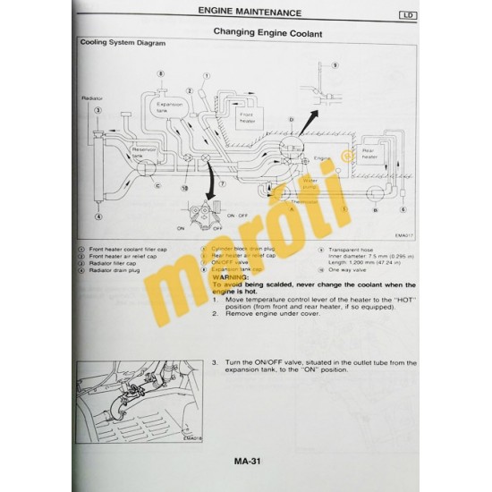 Nissan Serena Model C23 Series Service Manual Volume I (javítási utasítás)
