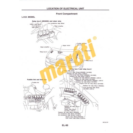 Nissan Serena Model C23 Series Service Manual Volume II (javítási utasítás)
